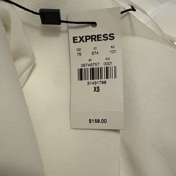 Express White and Tan Pants - Picture 7 of 8